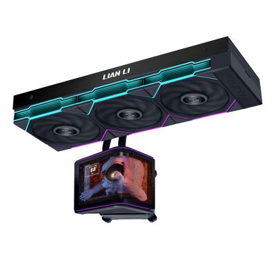 Lian-Li  HydroShift II OLED curved 360 TL GHS2OLDC36TB (360mm ブラック) 