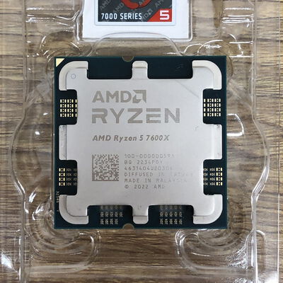 【津ラッツ店】中古  AMD Ryzen 5 7600X (AM5/4.7GHz/38M/C6/T12/105W 152464 