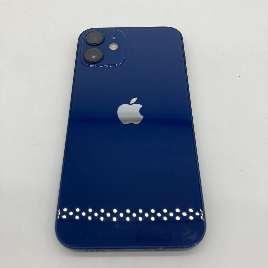 中古 Apple iPhone12 mini 5.4インチ 128GB (ブルー) 国内版SIMロック