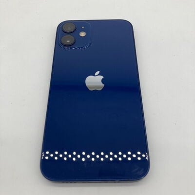 【堺七道店】中古  Apple iPhone12 mini 5.4インチ 128GB (ブルー) 国内版SIMロックフリー MGDP3J/A 144008 