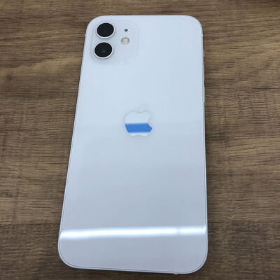 【宇都宮鶴田店】中古  【SIMロック解除済み】【SoftBank】Apple iPhone12 6.1インチ 64GB (ホワイト) MGHP3J/A 155553 