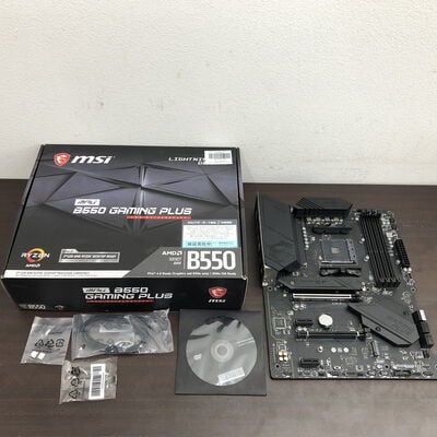 【福山ココローズ店】中古  MSI MPG B550 GAMING PLUS (B550 AM4 ATX DDR4) 142929 