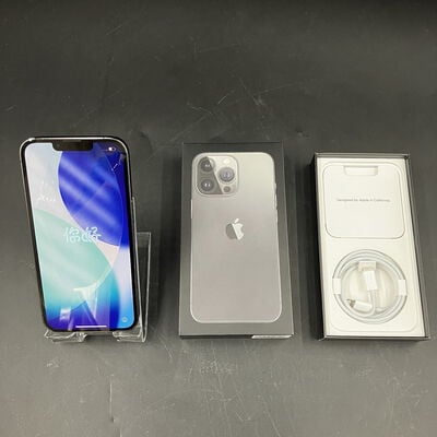 【大須店】中古  【国内版SIMフリー】Apple iPhone13 Pro 6.1インチ 128GB グラファイト MLUE3J/A 147453 