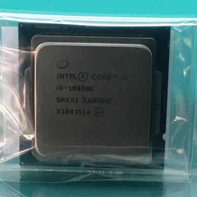 【佐賀南部バイパス店】中古  INTEL Core i9 10850K (1200/3.6G/20M/C10/T20) 143397 