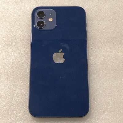 【甲府飯田店】中古  Apple iPhone12 6.1インチ 128GB (ブルー) 国内版SIMロックフリー MGHX3J/A 143743 
