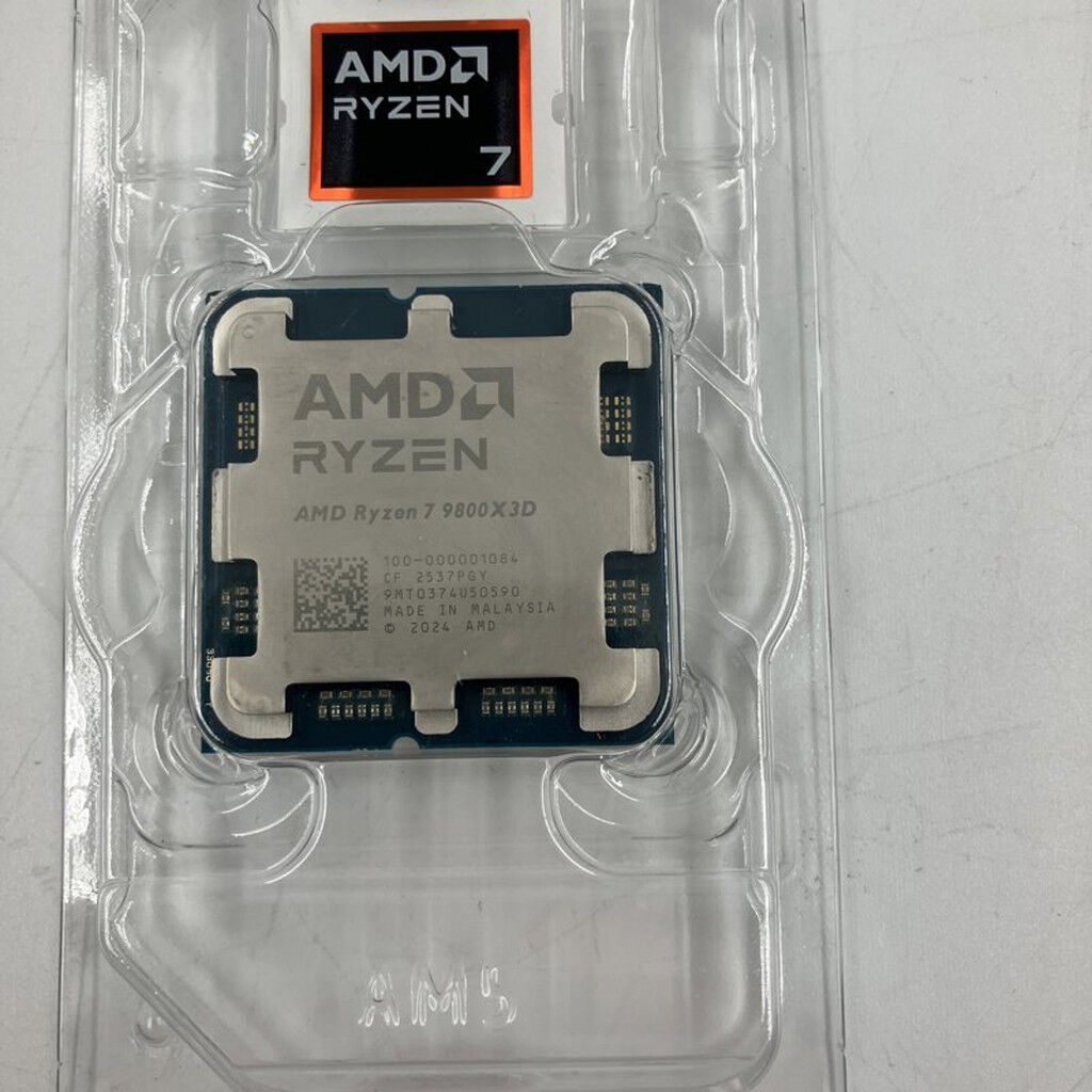 中古 AMD Ryzen 7 9800X3D (AM5/4.7/104M/C8/T16/120W) 172566