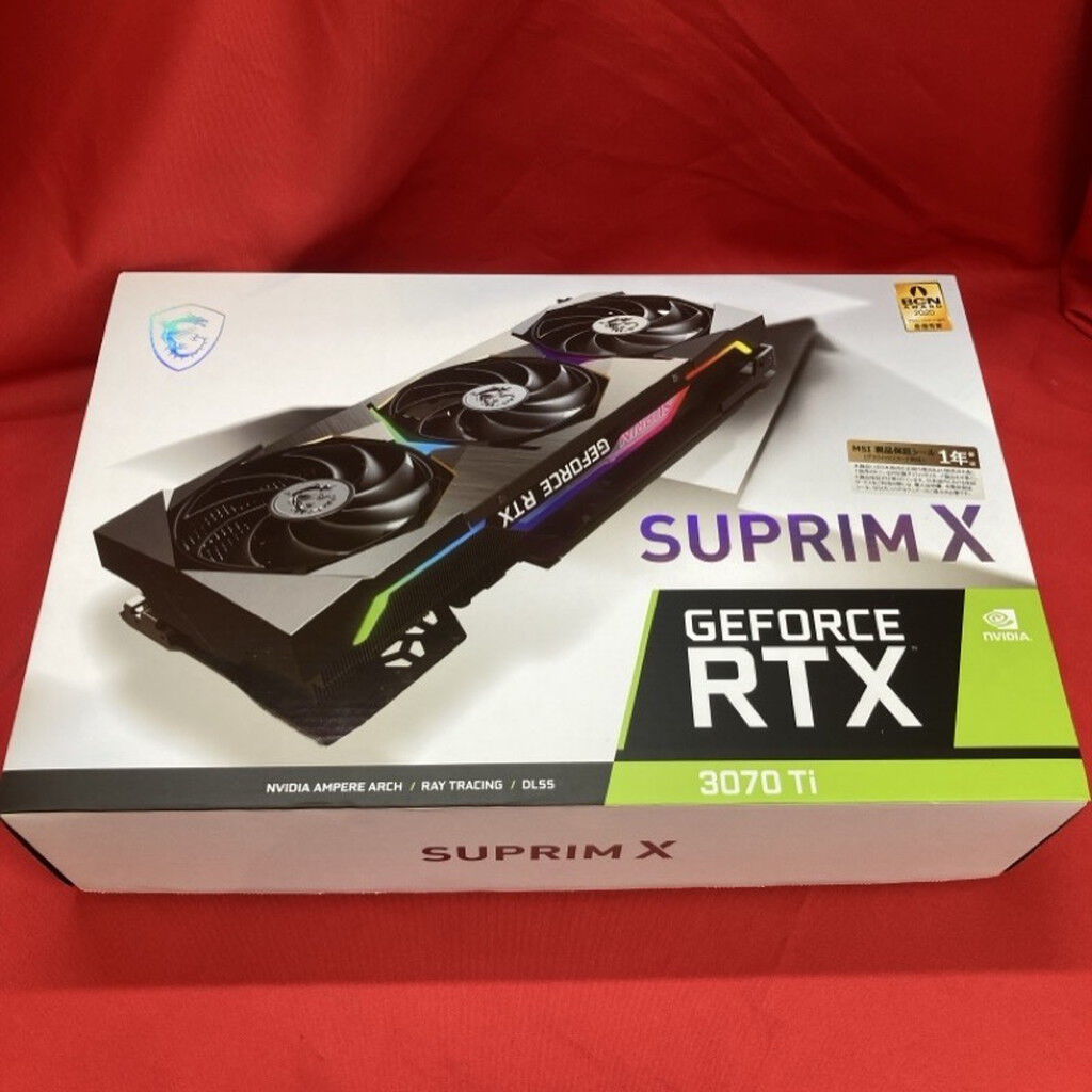 中古 MSI GeForce RTX3070Ti SUPRIM X 8GB (8GB PCI-E) 3250005982
