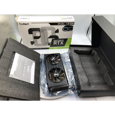 【水戸赤塚店】中古  Palit NE63060T19K9-190AD （RTX3060 12GB） 3480037889 