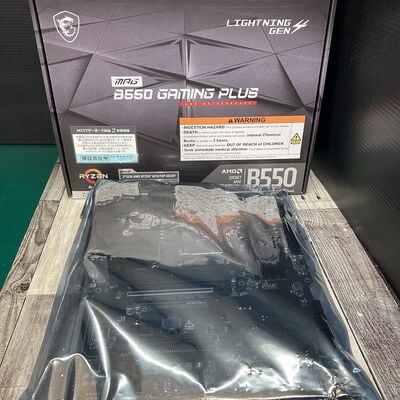 【広島店】中古  MSI MPG B550 GAMING PLUS (B550 AM4 ATX DDR4) 142929 