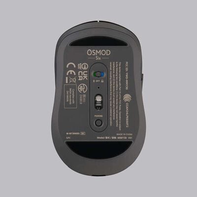 エレコム  M-MY30MBSBK (OSMOD Six USB無線/Bluetooth 静音マウス [6ボタン/Mサイズ] ブラック) 