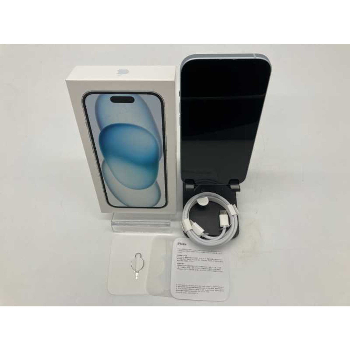 中古 【国内版SIMフリー】Apple iPhone15 無印 256GB ブルー MTMR3J/A