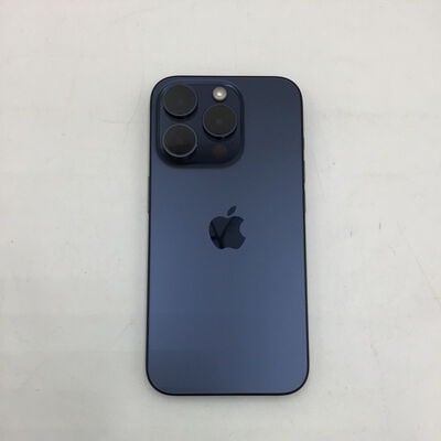 【白山FM松任店】中古  【国内版SIMフリー】Apple iPhone15 Pro 6.1インチ 256GB ブルーチタニウム MTUG3J/A 161230 
