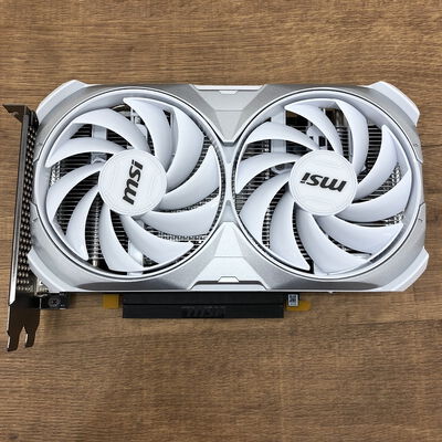 【宇都宮鶴田店】中古  MSI　Geforce RTX4060 VENTUS 2X 8G OC 5280000775 