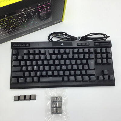 【白山FM松任店】中古  CORSAIR USB-C K70 RGB TKL CHAMPION MX Cherry MX Speed 4950001072 