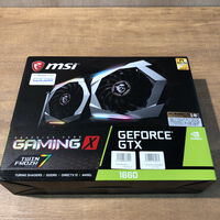 中古  MSI GeForce GTX 1660 GAMING X 6G (GTX1660 6G GDR5) 139182 