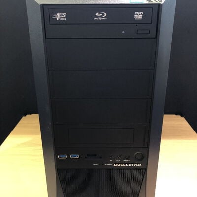 【甲府飯田店】中古  GALLERIA ZZ(i7 8700K/32GB/SSD500GB/HDD3TB/GTX1080Ti/W11H) 4720001821 