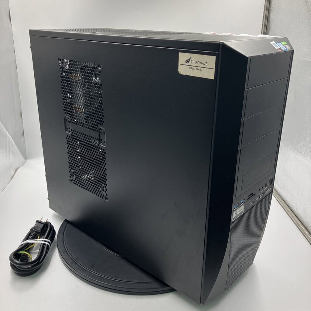 中古 THIRDWAVE GALLERIA XF (i7 9700K/16GB/SSD512GB/HDD2TB/RTX2070