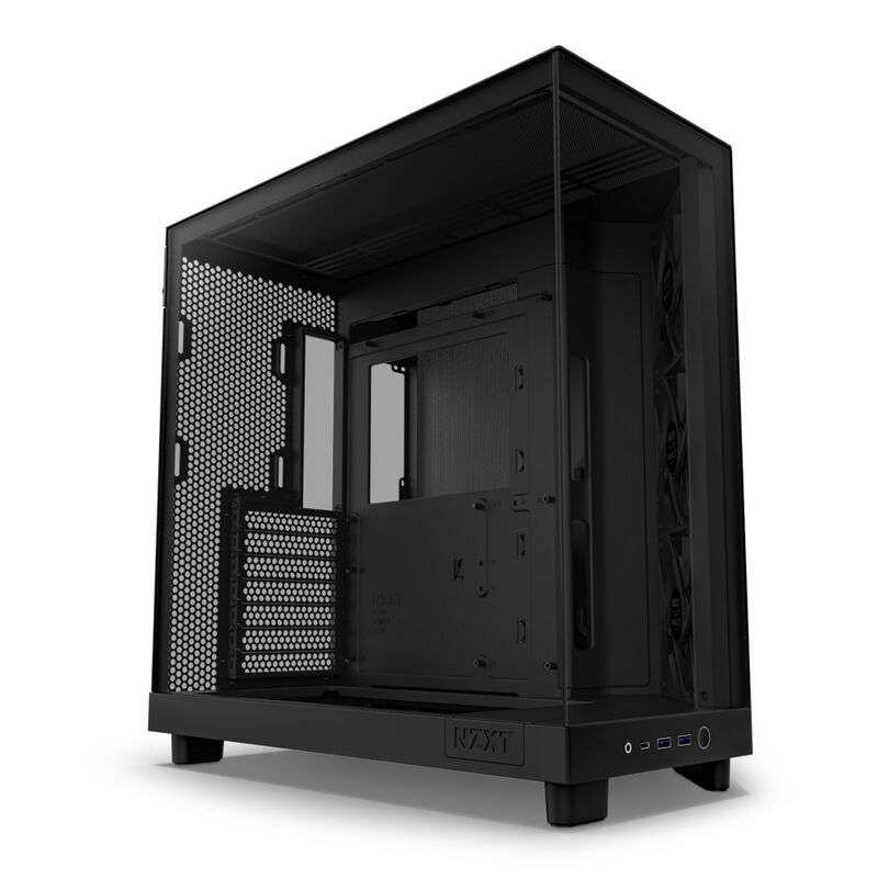 ドスパラ　スリムPC NZXT H6 Flow CC-H61FB-01 (ATX ガラス ブラック) ｜ パソコン
