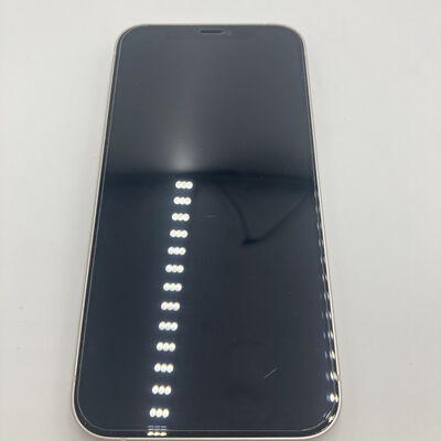 【白山FM松任店】中古  【SIMロック解除済み】【SoftBank】Apple iPhone12 6.1インチ 128GB (ホワイト) MGHV3J/A 155558 