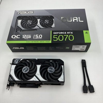 【秋葉原本店】中古  ASUS_Dual_GeForce_RTX5070_12GB_GDDR7_OCEdition 3410015842 