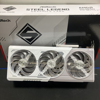 【大宮店】中古  ASRock RX9070XT SL 16G Steel Legend 16GB (RX9070XT 16G) 176937 
