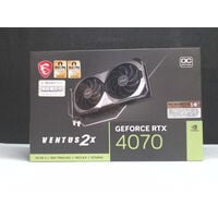 中古  MSI GeForce RTX 4070 VENTUS 2X 12G OC (RTX4070 12GB) 157129 