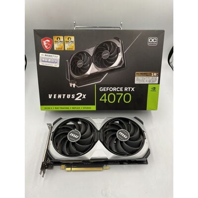 【座間相武台】中古  MSI GeForce RTX 4070 VENTUS 2X 12G OC (RTX4070 12GB) 157129 