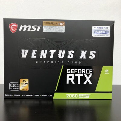 【長野稲里店】中古  MSI GeForce RTX 2060 SUPER VENTUS XS J OC 5110001607 