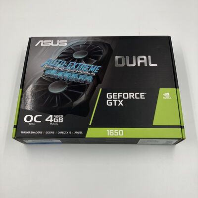 【なんば店】中古  ASUS DUAL-GTX1650-O4G (GTX1650 4G GDR5) 139570 