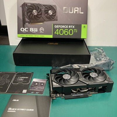 【富山本郷店】中古  ASUS DUAL-RTX4060TI-O8G（RTX4060Ti 8GB） 3480039435 