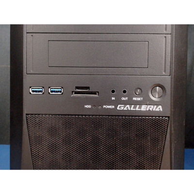 【前橋ｲﾝﾀｰｱｶﾏﾙ店】中古  GALLERIA XF (i7 8700/32GB/HDD2TB/RTX2070) 4540002480 