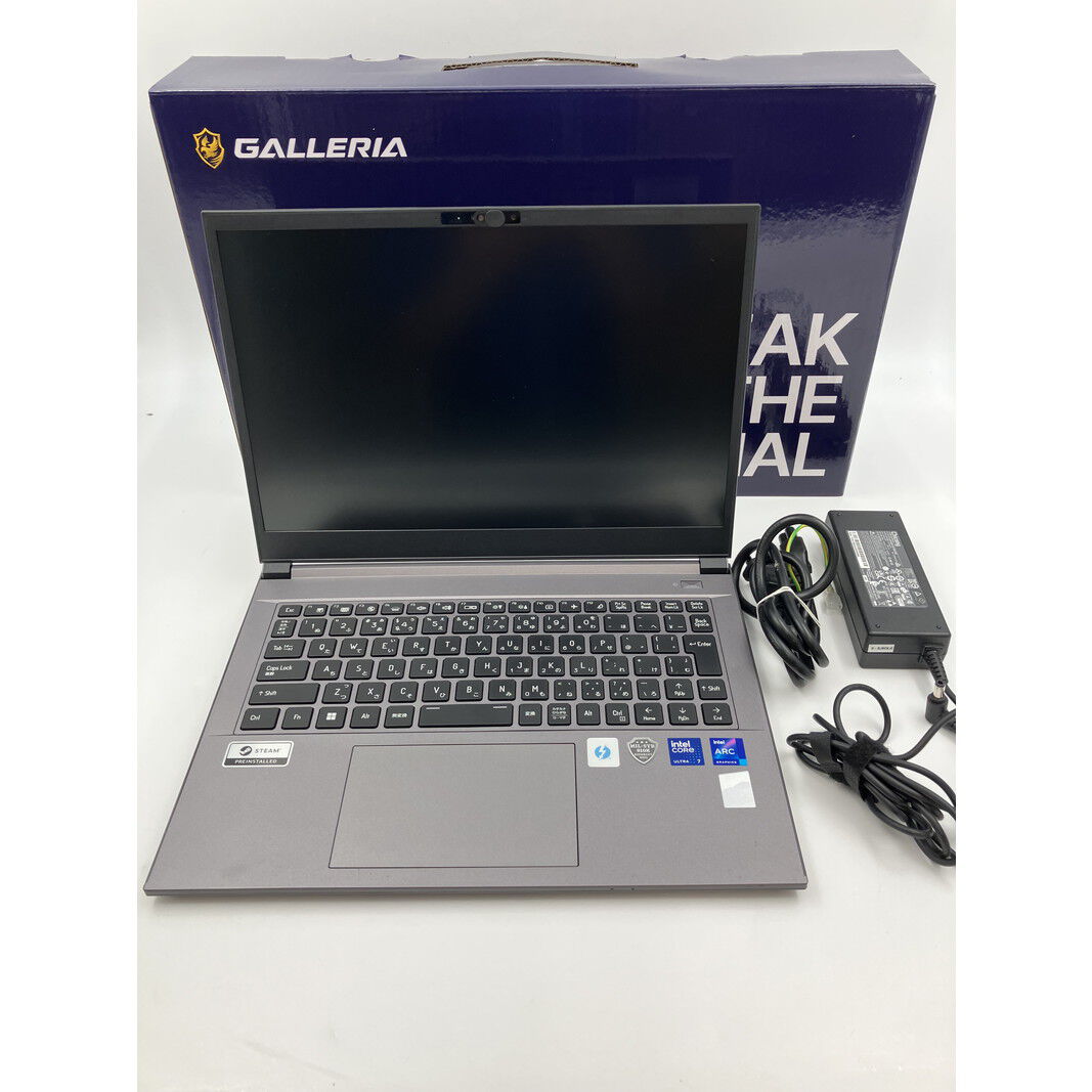 Windowsノート本体 GALLERIA DL7C-IG-C4 | Core Ultra 7 155H ドスパラ、「Core Ultra 7 155H」を搭載した14型ノートパソコン