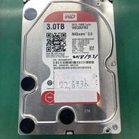 中古  WESTERN DIGITAL　WD30EFRX(3.5 SATA 3TB) 3250006399 