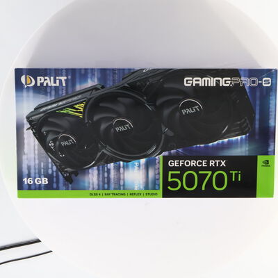 【秋葉原本店】中古  Palit NE7507T019T2-GB2031U(RTX5070Ti 16GB GamingPro-S) 188931 