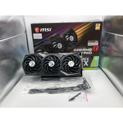【仙台店】中古  MSI GeForce RTX 3060 Ti GAMING X TRIO (RTX3060Ti 8GB) 144192 
