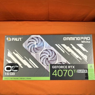 【なんば店】中古  Palit NED47TST19T2-1043W GamingPro White OC (RTX4070Ti SUPER 16GB) 164255 