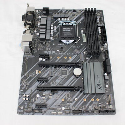 【通販センター】中古  ASRock Z390 Phantom Gaming 4 (Z390 1151 ATX DDR4)138883 