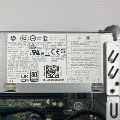【秋葉原本店】中古  HP_pro_desk(i5 10500/4GB/SSD256GB/W11P) 3410015873 