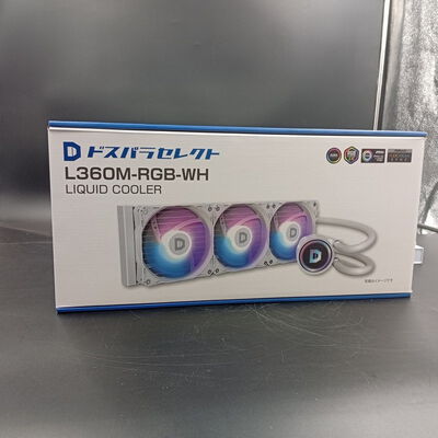 【大須店】中古  ﾄﾞｽﾊﾟﾗｾﾚｸﾄ L360M-RGB-WH(360mm ARGB 水冷) 3120022287 