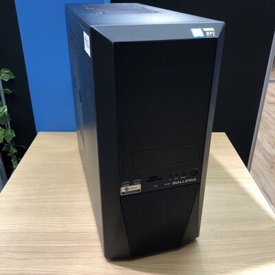 【甲府飯田店】中古  THIRDWAVE GALLERIA ZG(i9 9900K/16GB/SSD256GB/RTX2080 SUPER/W11H) 4720002093 