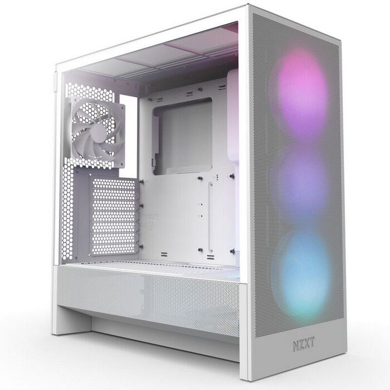 Amazon | NZXT H5 Flow RGB v2 White 360mm RGBシングルフレーム