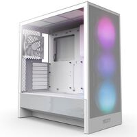 NZXT  H5 Flow RGB CC-H52FW-R1 (E-ATX ガラス ホワイト) 