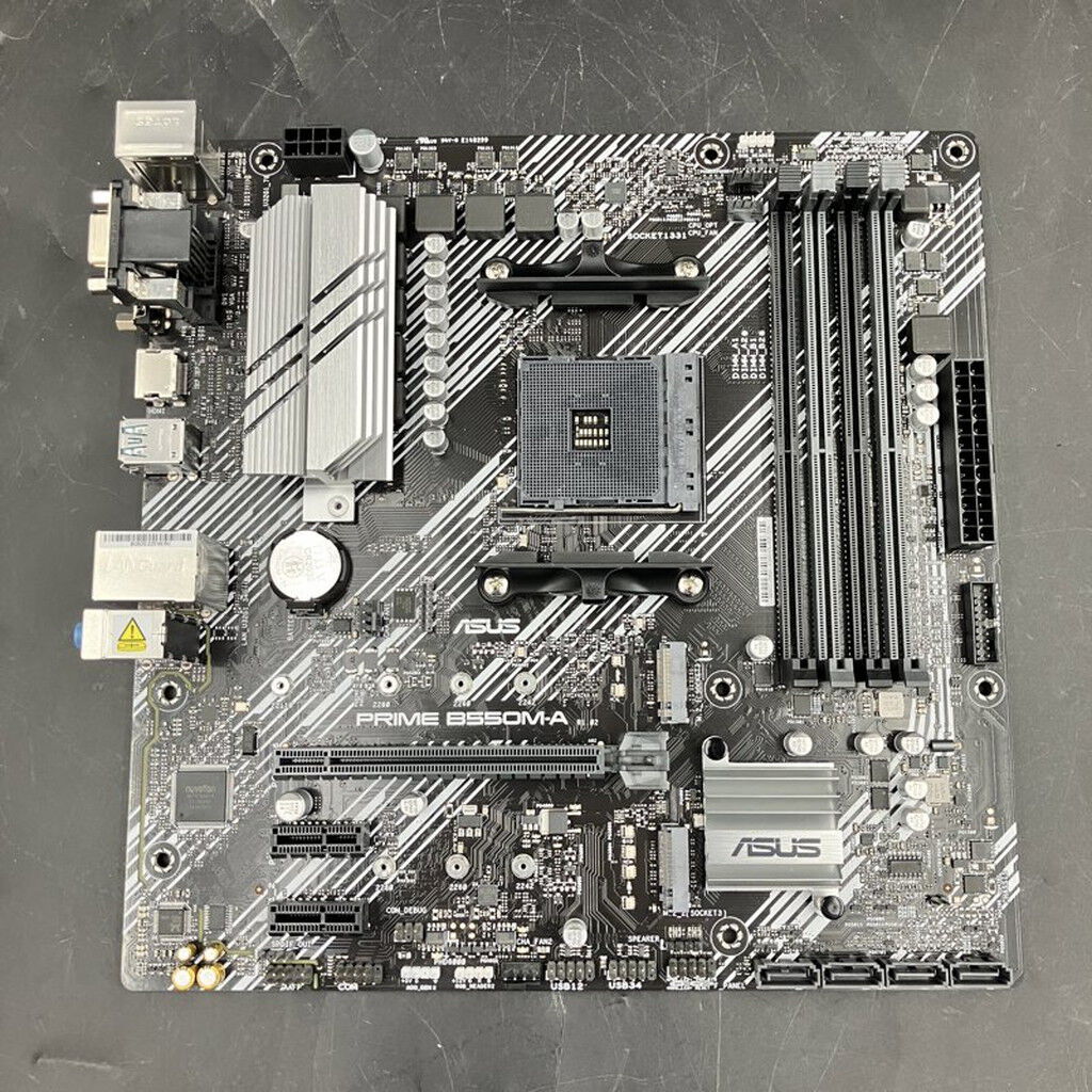 中古 ASUS PRIME B550M-A (B550 AM4 mATX DDR4) 142903 （369014