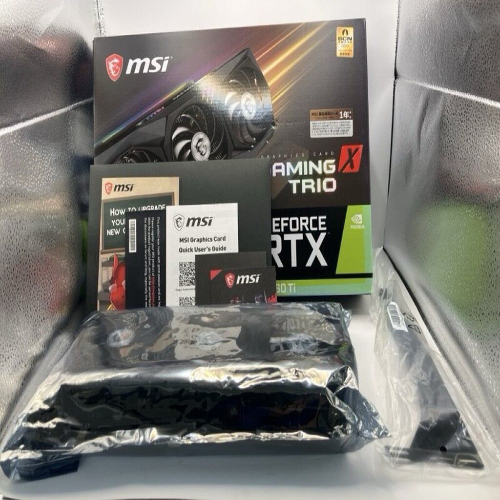中古 MSI GeForce RTX 3060 Ti GAMING X TRIO (RTX3060Ti 8GB) 144192
