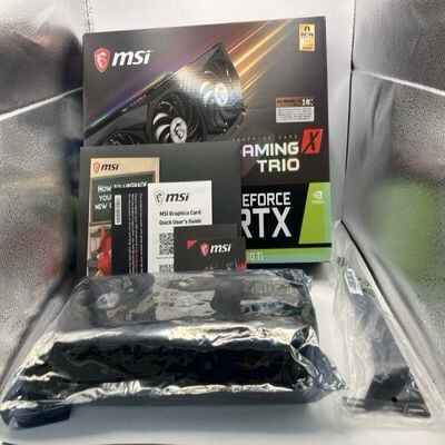 【仙台店】中古  MSI GeForce RTX 3060 Ti GAMING X TRIO (RTX3060Ti 8GB) 144192 