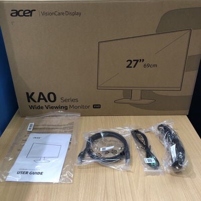 【甲府飯田店】中古  Acer KA270Hbmix (27"W 1A1H 1ms VA) 4720001748 