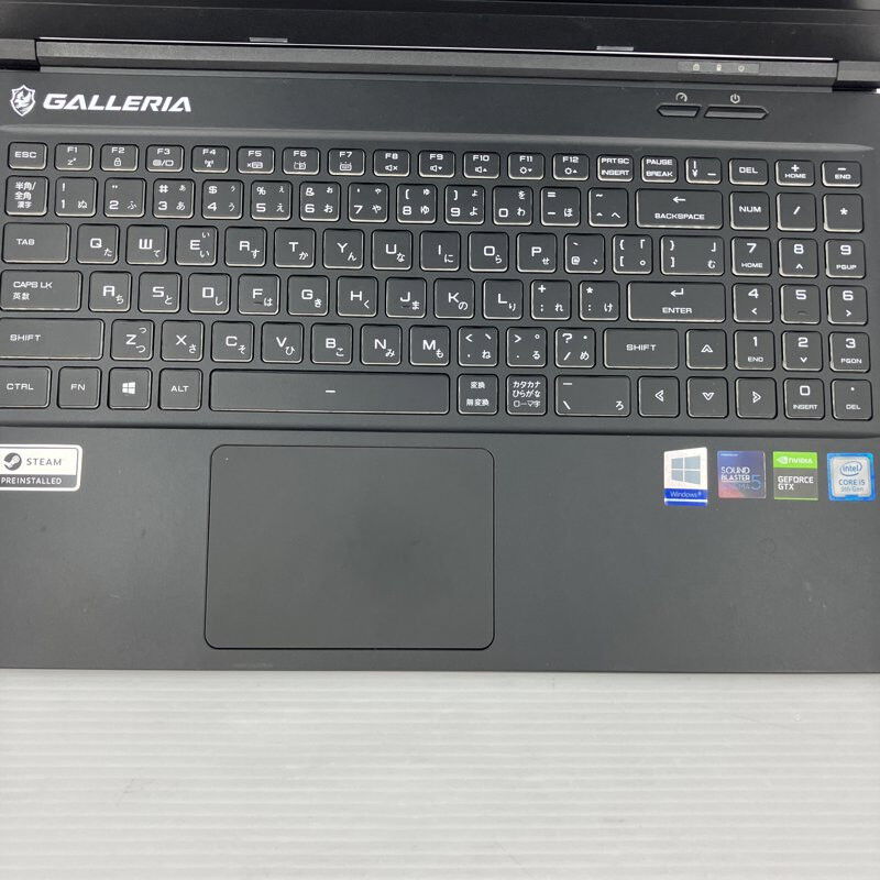 中古 GALLERIA_GCR1650GF(i5-9300H/32GB/SSD500GB/HDD1TB/GTX1650/W11P
