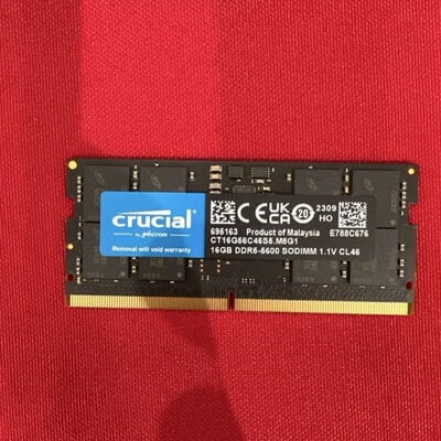 【静岡東瀬名店】中古  PC5-48000 8GB ノート用(DDR5-6000) 177979 