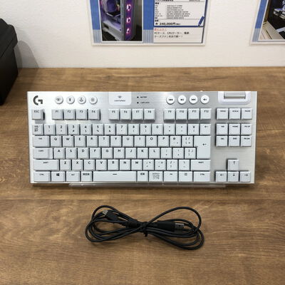 【宮崎恒久店】中古  ﾛｼﾞｸｰﾙ G913-TKL-TCWH (無線RGBｹﾞｰﾐﾝｸﾞｷｰﾎﾞｰﾄﾞ) 190650 