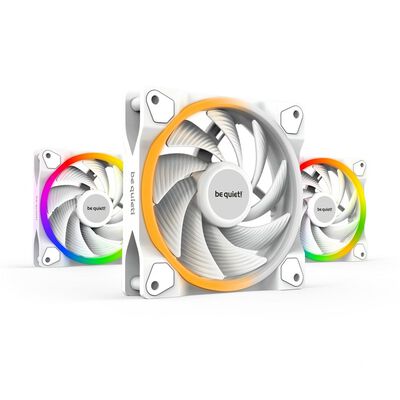 be quiet!  LIGHT WINGS 120mm PWM HS 3-Pack White BL101 (120mm ホワイト 3個パック) 